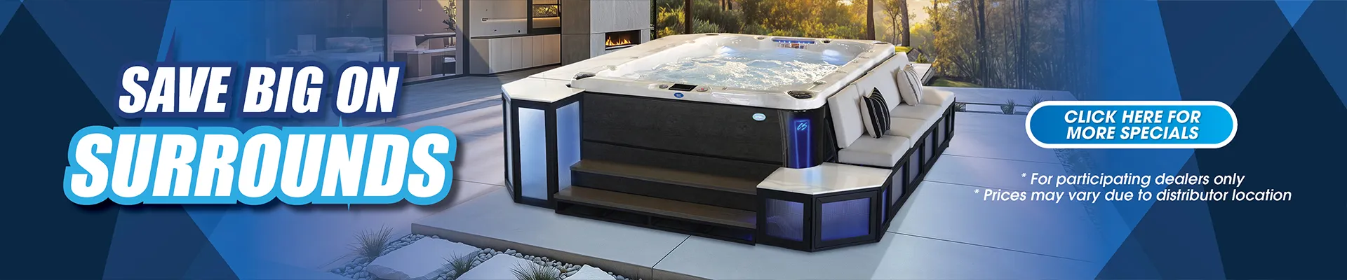 Calspas hot tub being used in a family setting - Scranton